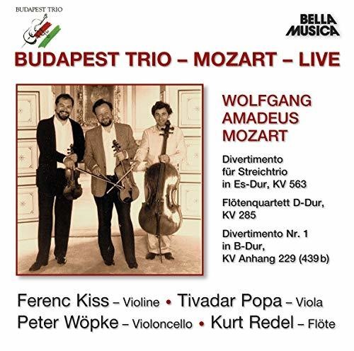 Mozart / Budapest Trio: Live - CD