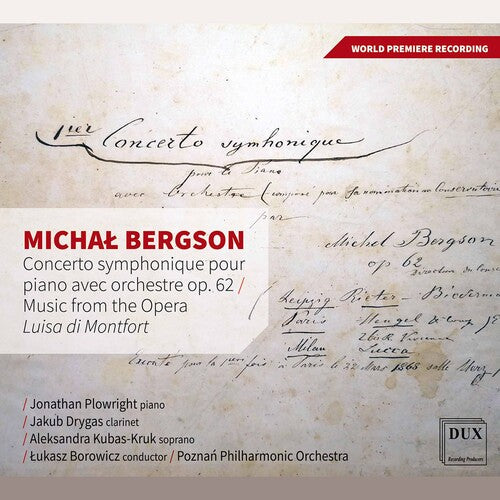 Plowright Borowicz Poznan Philharmonic Orchestra: Concerto Symphonique - CD
