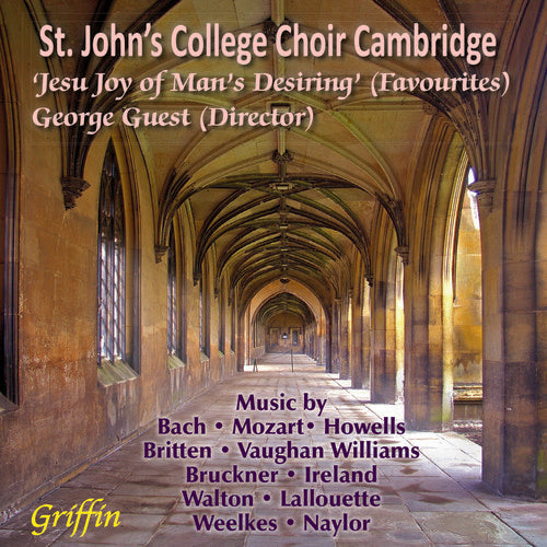 St. John's College Choir Cambridge: Favourite Choral Works from St. John's College Cambridge - CD