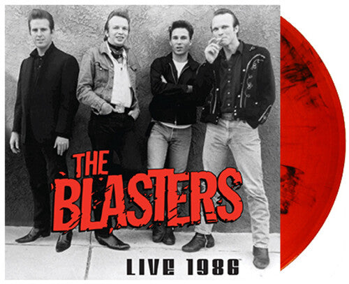 The Blasters: The Blasters Live 1986 - Transparent Fire Orange & Black Vinyl (Exclusive) - (VINYL LP)