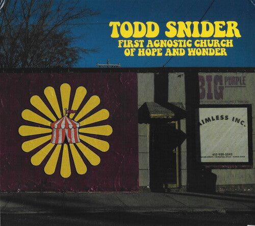 Todd Snider: First Agnostic Church Of Hope And Wonder - CD