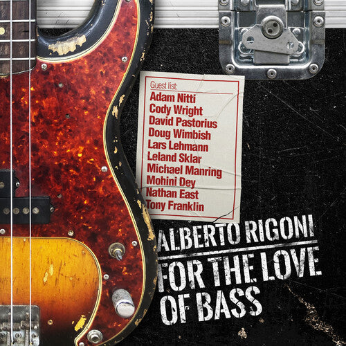 Alberto Rigoni: For The Love Of Bass - CD