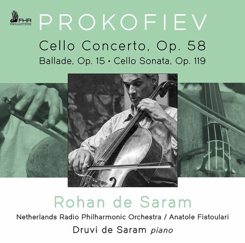 Saram Netherlands Radio Philahrmonic Orchestra: Cello Works - CD
