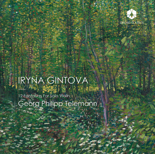 Iryna Gintova: 12 Fantasias for Solo Violin - CD