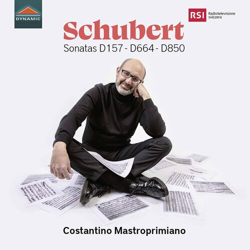 Costantino Mastroprimiano: Sonatas D157 D664 D850 - CD