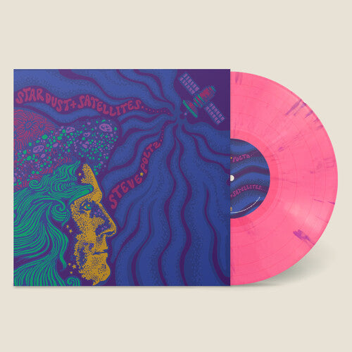 Steve Poltz: Stardust and Satellites (Pink & Purple) - (VINYL LP)
