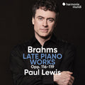 Paul Lewis: Brahms: Late Piano Works Opp.116-119 - CD