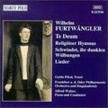 Furtwangler / Pikal / Walter: Te Deum/Religioser Hymnus/& - CD