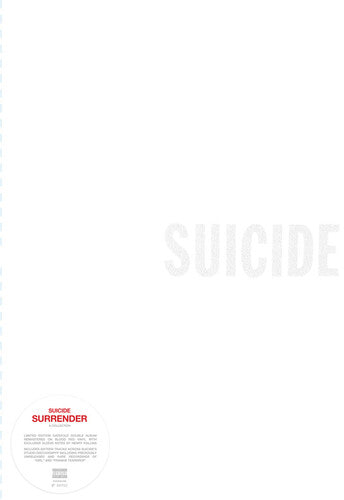 Suicide: Surrender - (VINYL LP)