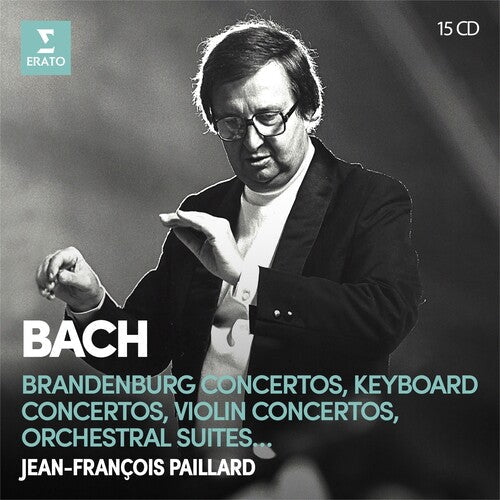 Jean Francois Paillard: Bach: Brandenburg Concertos Keyboard Violin Concertos Orchestral Suites - Paillard 15CD - CD