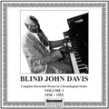 John Blind Davis: Complete Recorded Works Vol. 1 (1938-1952) - CD