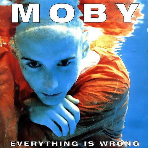 Moby: Everything Is Wrong - Light Blue -LP