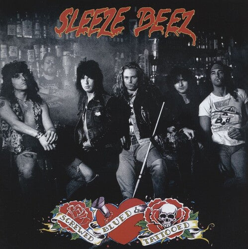 Sleeze Beez: Screwed, Blued & Tattooed - CD