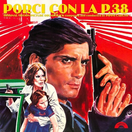 Pippo Caruso: Porci Con La P.38 (Original Soundtrack) - Limited Red Colored Vinyl -LP