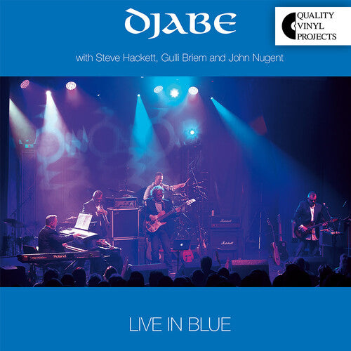 Djabe / Hackett, Steve / Nugent, John / Briem, Gulli: Live in Blue - 180g - Transparent Blue Vinyl -LP