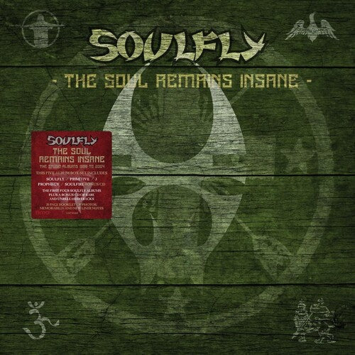 Soulfly: The Soul Remains Insane: The Studio Albums 1998 to 2004 - COMPACT DISCS