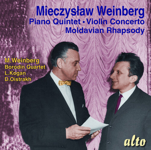 Mieczyslaw Weinberg: Weinberg Plays Weinberg: Piano Quintet /Moldavian Rhapsody / VC CON - CD