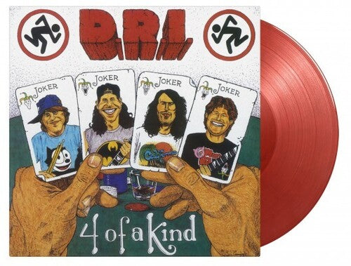 D.R.I.: 4 Of A Kind - Limited 180-Gram Red & Black Marble Colored Vinyl -LP