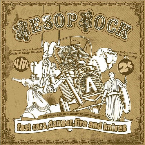 Aesop Rock: Fast Cars, Danger, Fire & Knives - CD