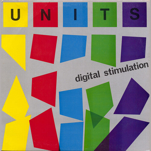 The Units: Digital Stimulation - 'Blue Pulse' Colored Vinyl -LP
