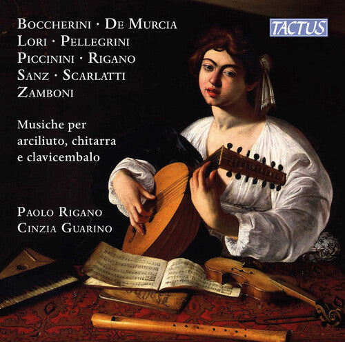 Paolo Rigano: Music for Archlute Guitar & Harpsichord - CD