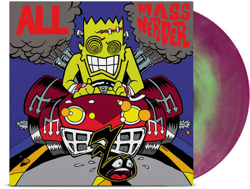 All: Mass Nerder - Opaque Green & Purple Galaxy -LP