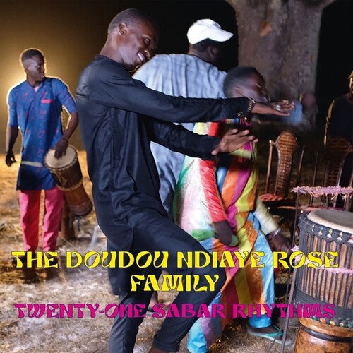 Doudou Ndiaye Rose Family: Twenty One Sabar Rhythms -LP
