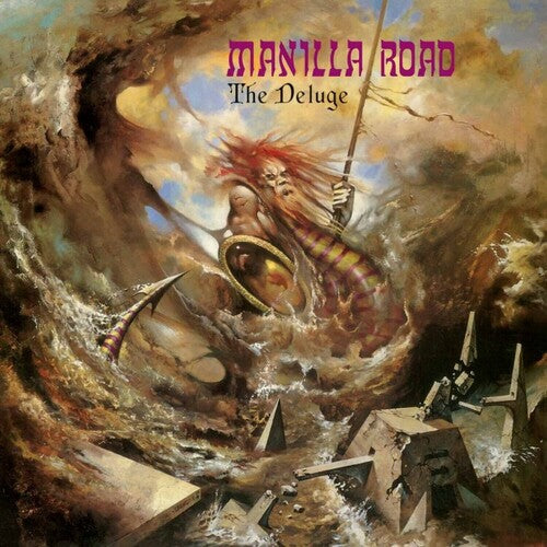 Manilla Road: Deluge - Orange/blue -LP