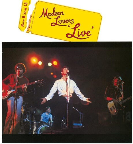 Jonathan Richman & the Modern Lovers: MODERN LOVERS LIVE -LP
