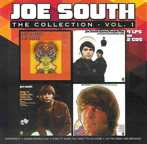 Joe South: Collection, Vol. 1-4 Lps on 2 CDs - COMPACT DISCS