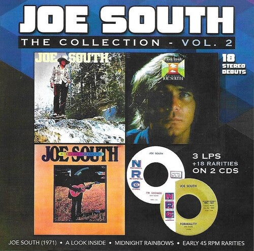 Joe South: Collection, Vol. 2-3 LPs + 18 Rarities on 2 CDs - COMPACT DISCS