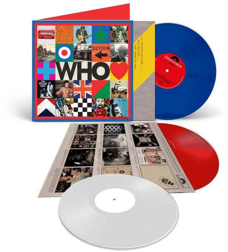 The Who: Who - Deluxe Edition includes 2LP's on Red & Blue Colored Vinyl with Bonus 10-Inch -LP