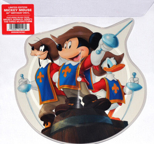 Mickey Mouse 90: The Three Musketeers: All For One & One For All - 10-Inch Picture Disc - 12-INCH SINGLE