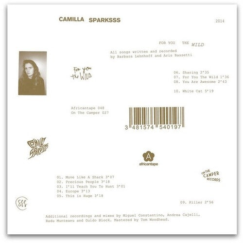 Camilla Sparksss: For You The Wild - (VINYL LP)