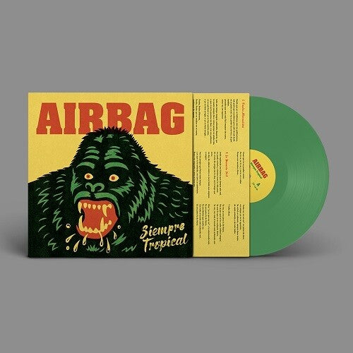 Airbag: Siempre Tropical - Green Vinyl -LP