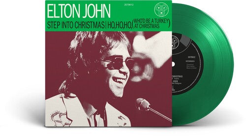 Elton John: Step Into Christmas [Transparent Green 7" Single] - 7-INCH SINGLE