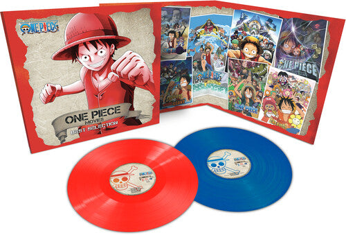 One Piece Movies Best Selection / O.S.T: One Piece Movies Best Selection - Limited Edition Red + Blue Vinyl -LP