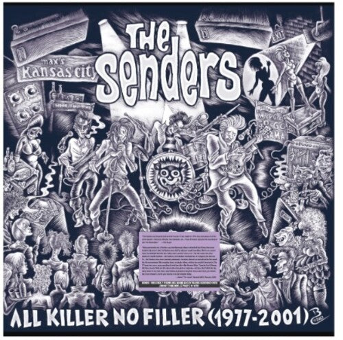 The Senders: All Killer No Filler (1977-2001) - COMPACT DISCS