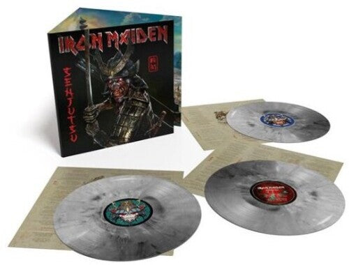 Iron Maiden: Senjutsu - Silver & Black Marble Colored Vinyl -LP