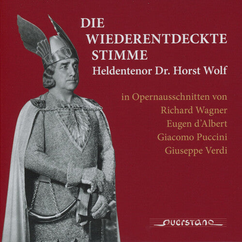 Horst Wolf: A Voice Rediscovered - CD