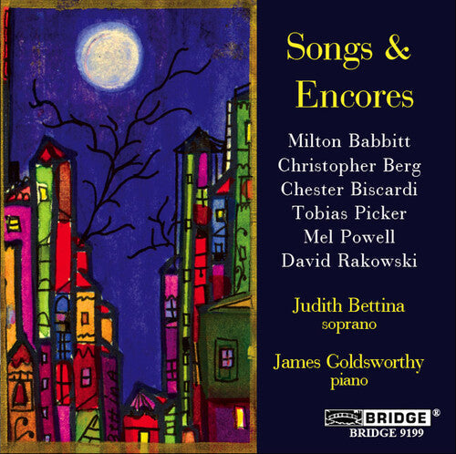 Judith Bettina: Songs & Encores a Recital of American Song - CD