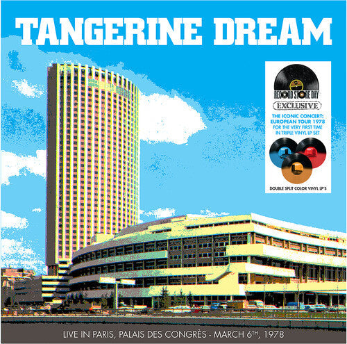Tangerine Dream: Live in Paris, Palais Des Congres -LP