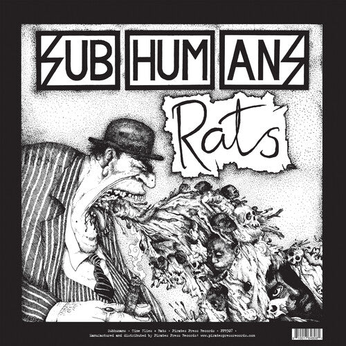 The Subhumans: Time Flies + Rats -LP