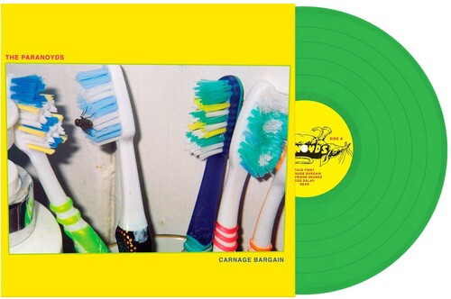 Paranoyds: Carnage Bargain - Neon Green -LP