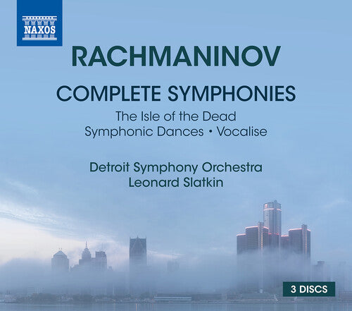 Leonard Slatkin: Symphonies Nos. 1-3 Isle of the Dead Symphonic Dances Vocalise - CD