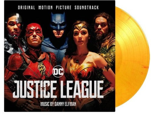 Danny Elfman: Justice League (Original Soundtrack) - Limited 180-Gram 'Flaming' Orange Colored Vinyl -LP