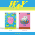 Tri.Be: W.A.Y - Random Cover - 92pg Photobook, 8pg Bonus Book, Tag, 2 x Film Photo, 2 x Photo Cards + Folded Poster - COMPACT DISCS