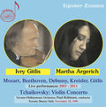 Toronto Philharmonic: Argerich & Gitlis Live - COMPACT DISCS