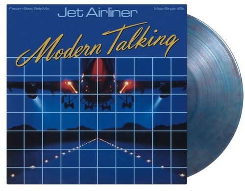 Modern Talking: Jet Airliner - Limited 180-Gram Translucent Blue & Red Marble Colored Vinyl -LP