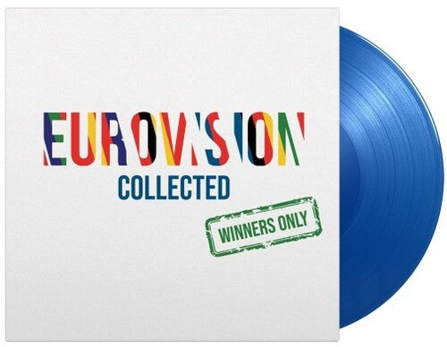 Various Artists: Eurovision Collected: Winners Only / Various - Limited 180-Gram Blue Colored Vinyl - (VINYL LP)